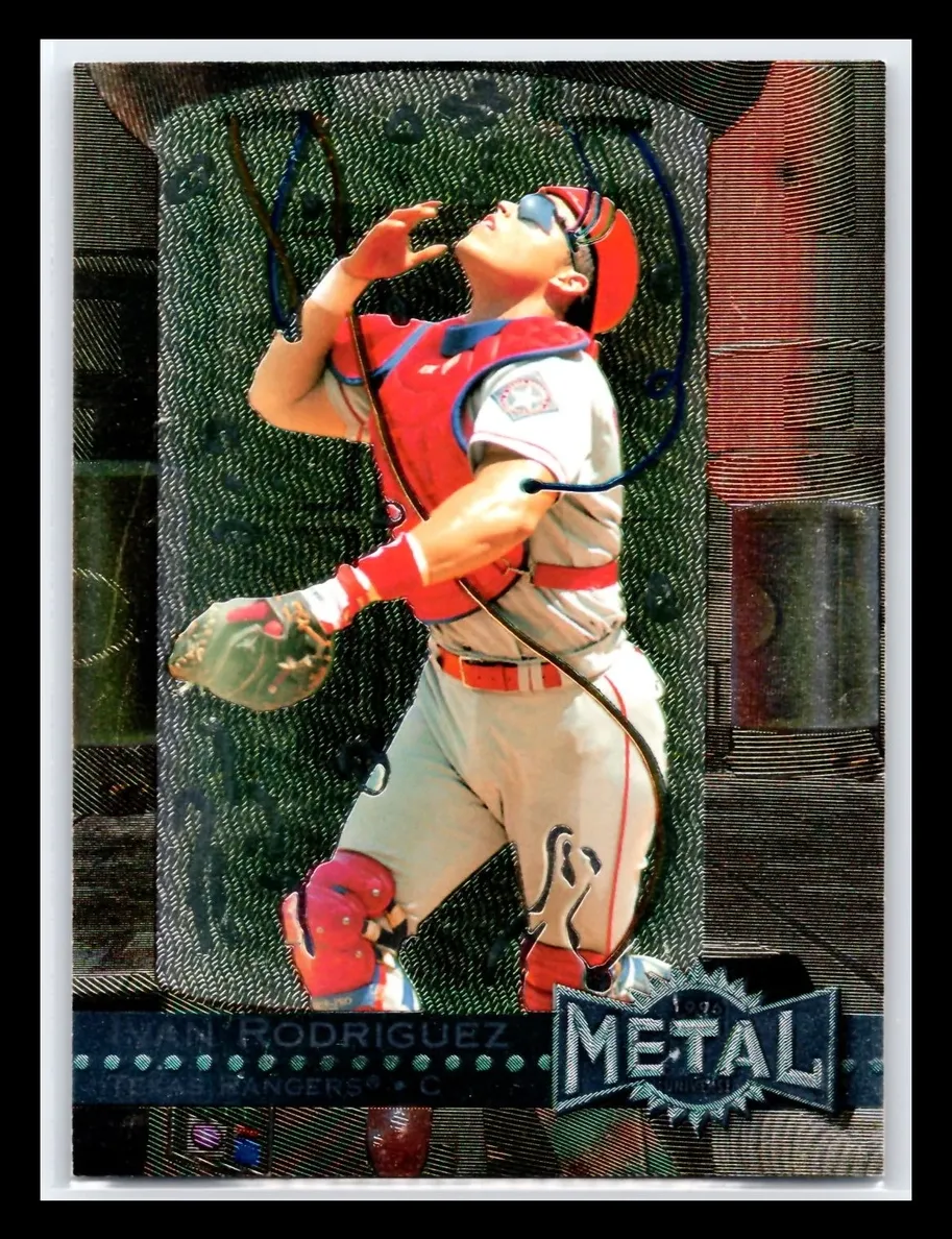 1996 Metal Universe Baseball Ivan Rodriguez #116