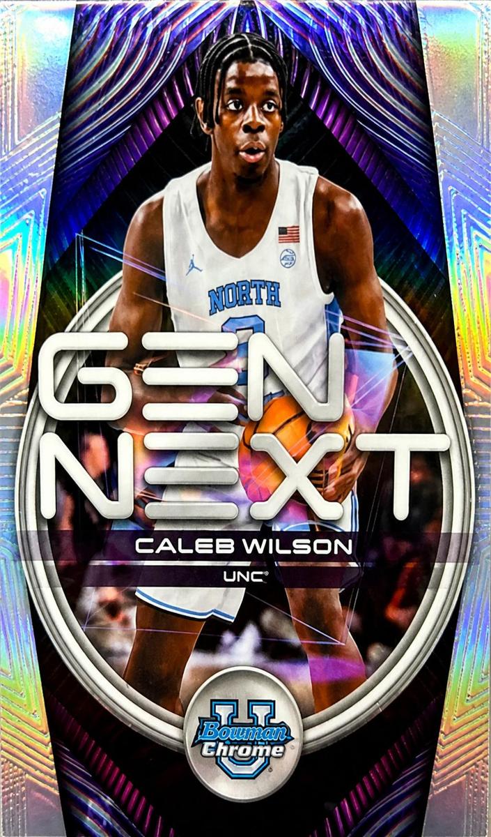2025 Bowman Basketball Refractor Caleb Wilson #GN-9