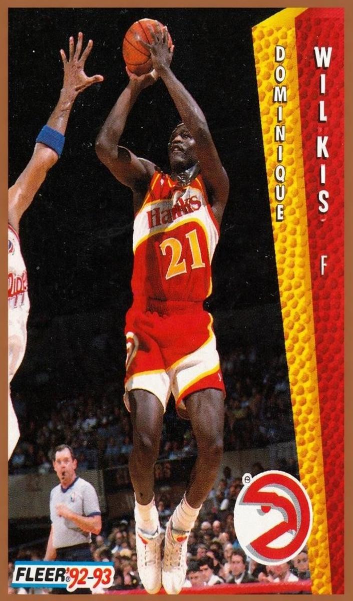 1992 Fleer Basketball Dominique Wilkins #8 PSA 10