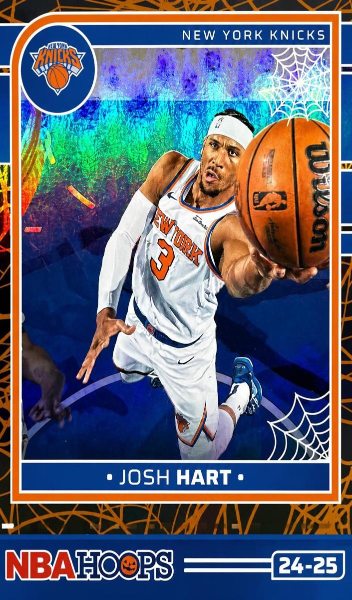 2024 Panini Haunted Hoops Basketball Holo Webs Josh Hart #60