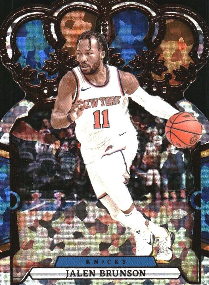 2023 Panini Crown Royale Basketball Crystal Jalen Brunson #78