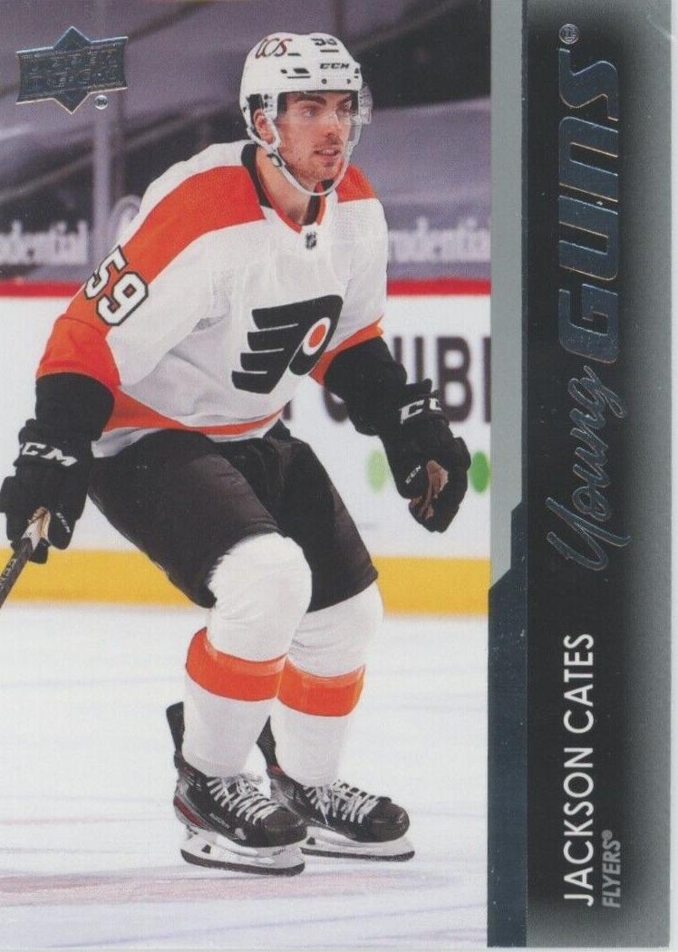 2021 Upper Deck Hockey Jackson Cates #238 PSA 9