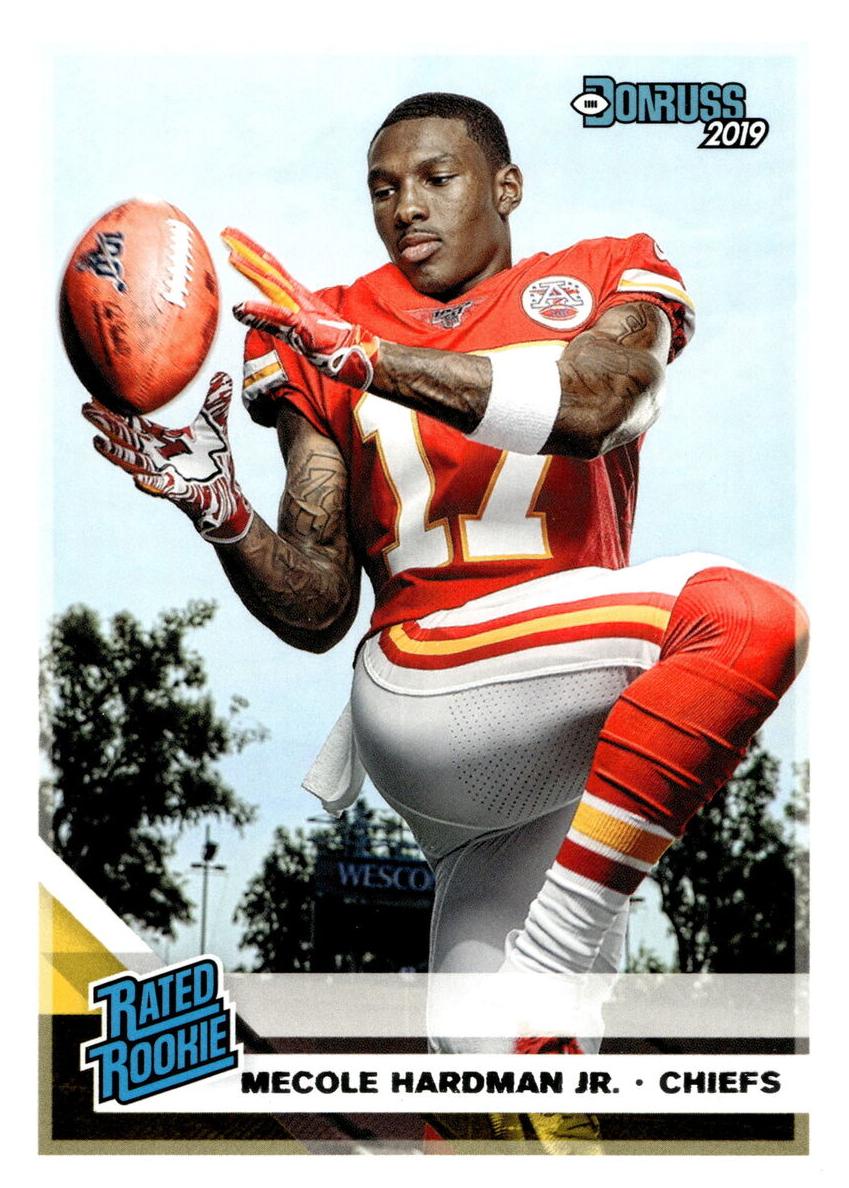2019 Panini Donruss Football Mecole Hardman Jr. #325 PSA 8.5
