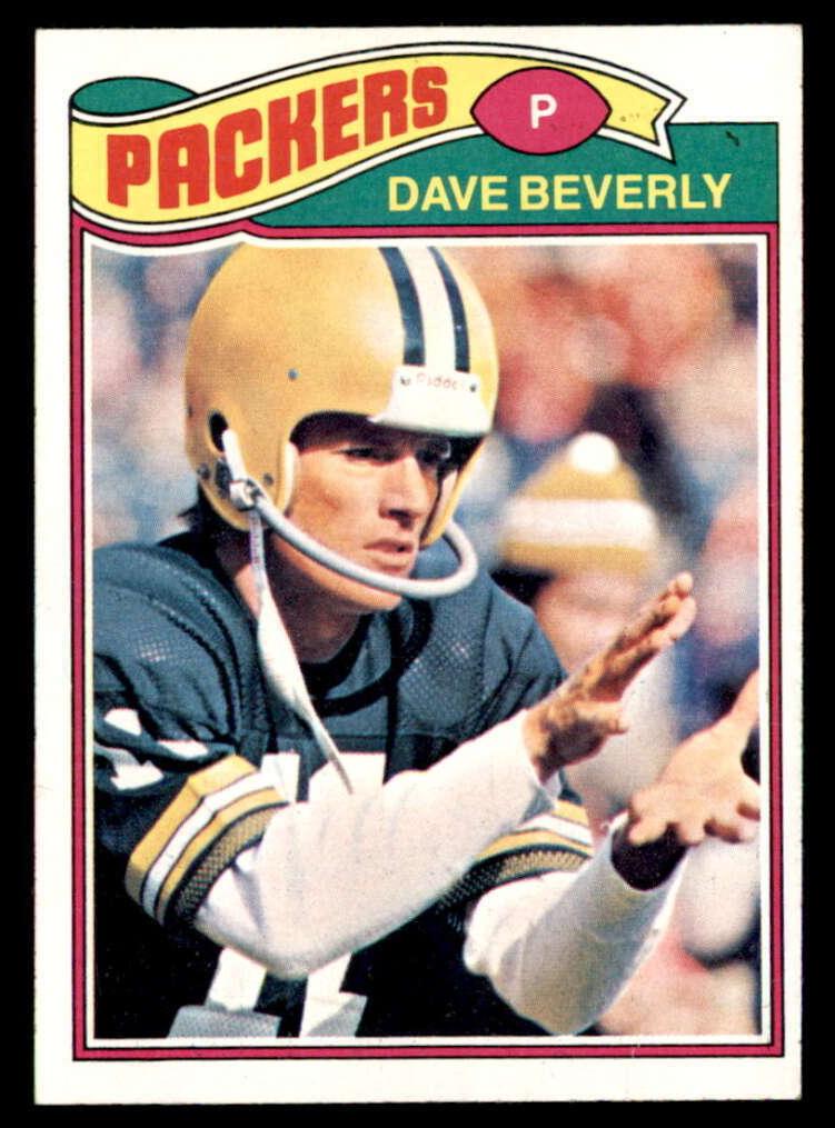 1977 Topps Football Dave Beverly #78 PSA 9