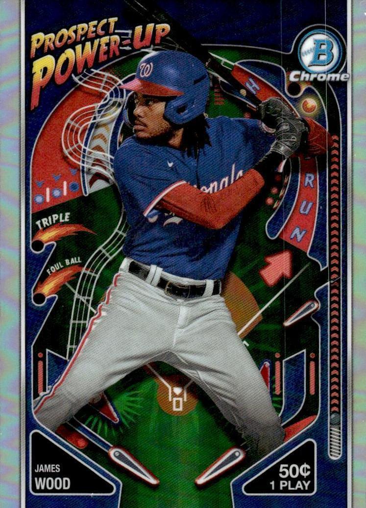 2024 Bowman Chrome Baseball James Wood #PP-14