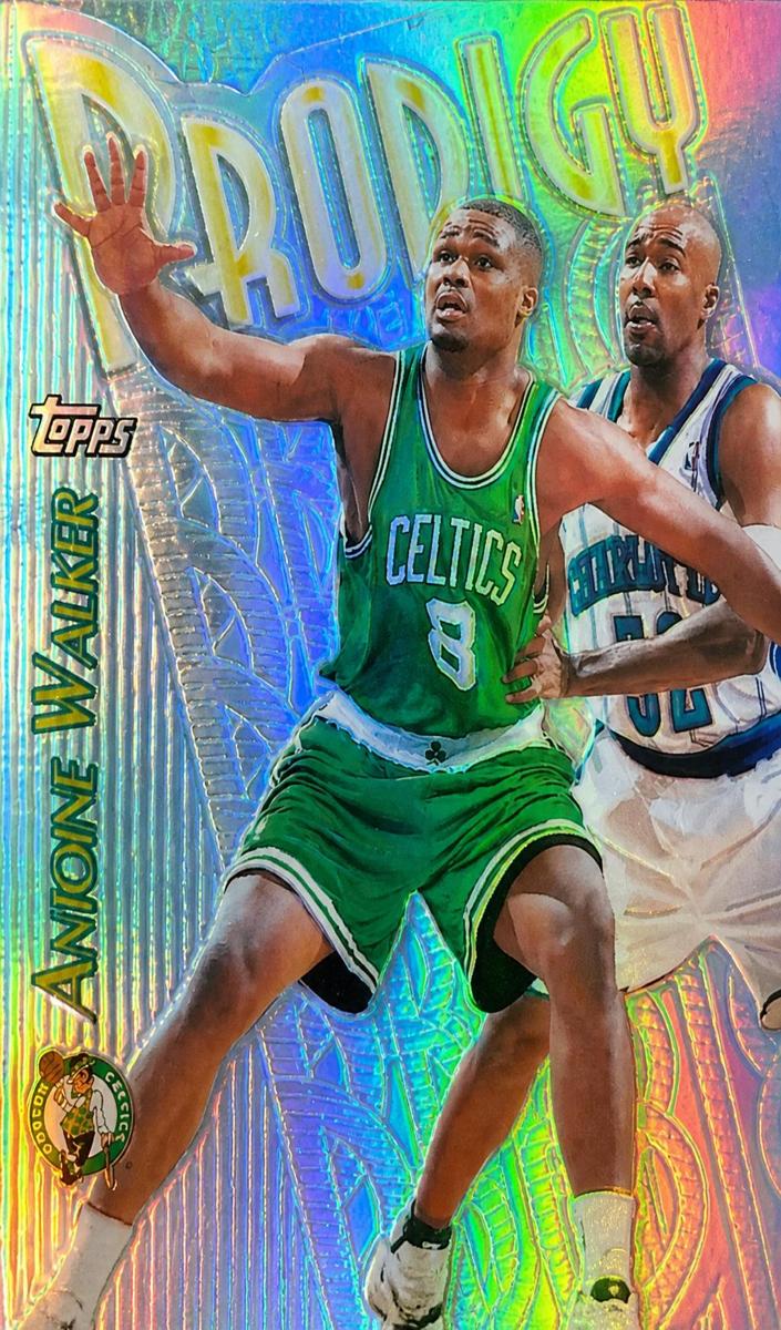 1999 Topps Basketball Refractor Antoine Walker #PR5 PSA 10