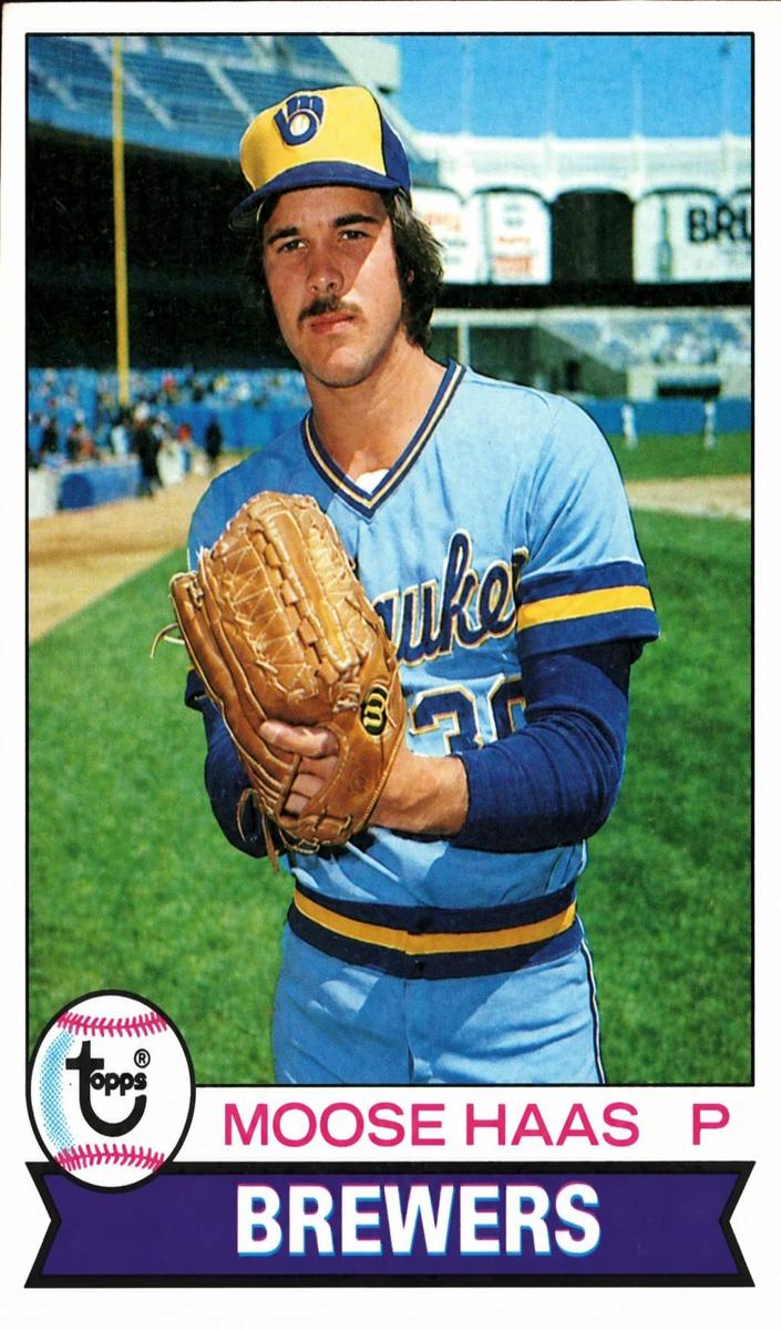 1979 Topps Baseball Moose Haas #448
