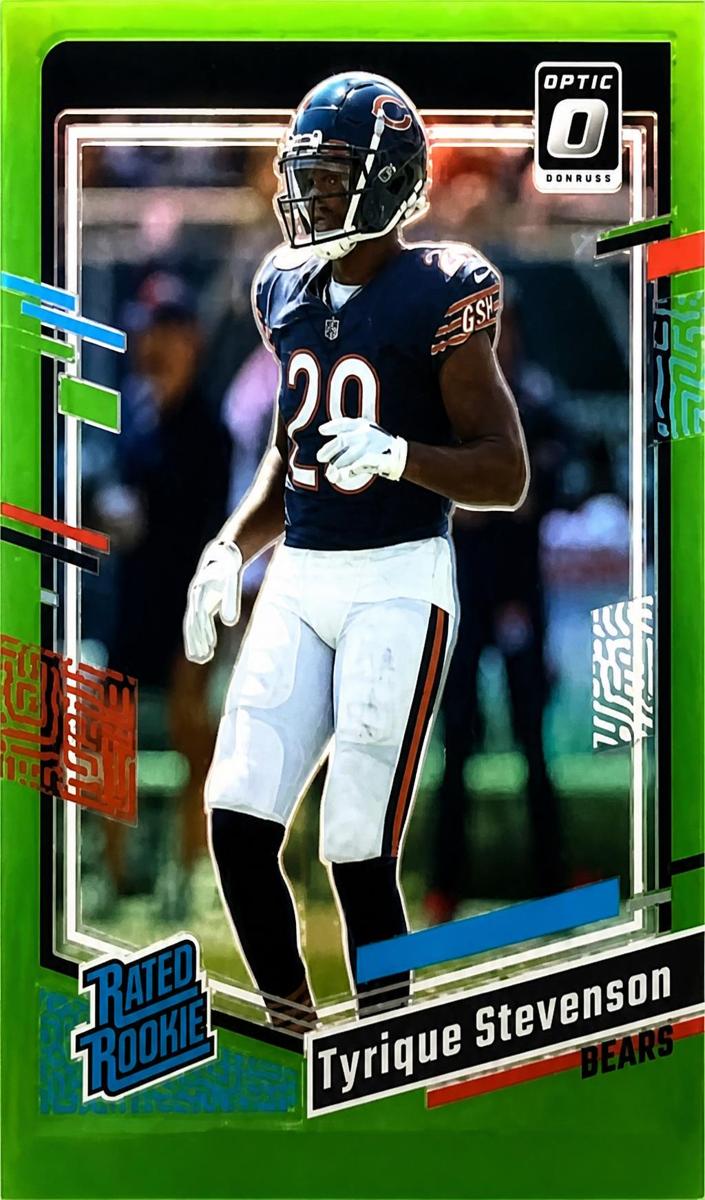 2023 Donruss Optic Football Lime Green Tyrique Stevenson #219
