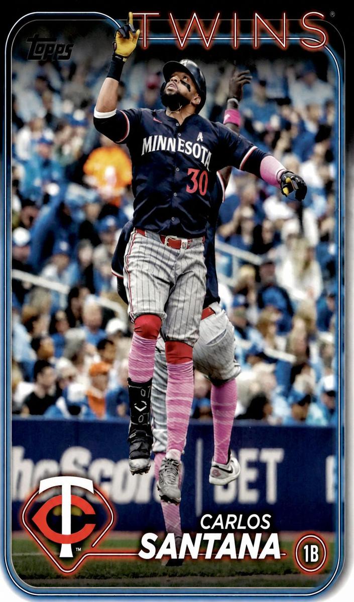 2024 Topps Update Baseball Carlos Santana #US224