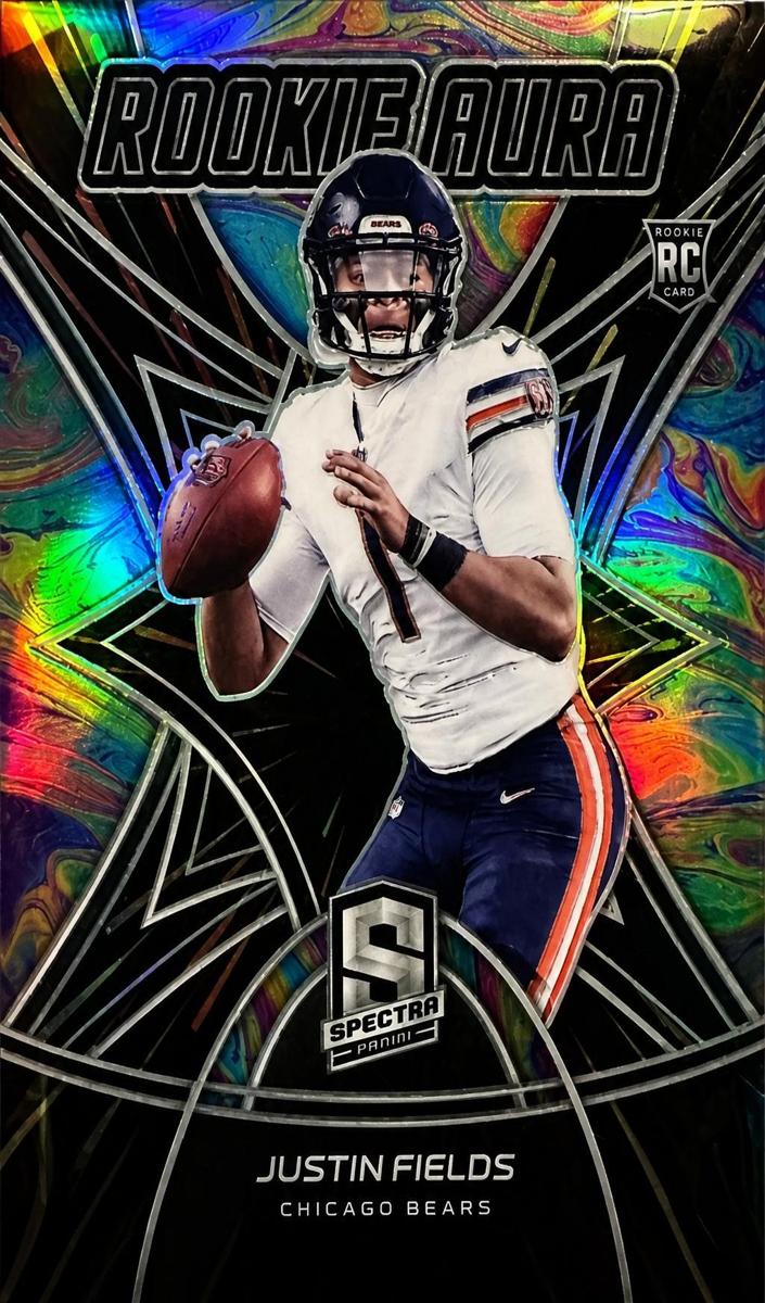 2021 Panini Spectra Football Hyper Justin Fields #RO-3