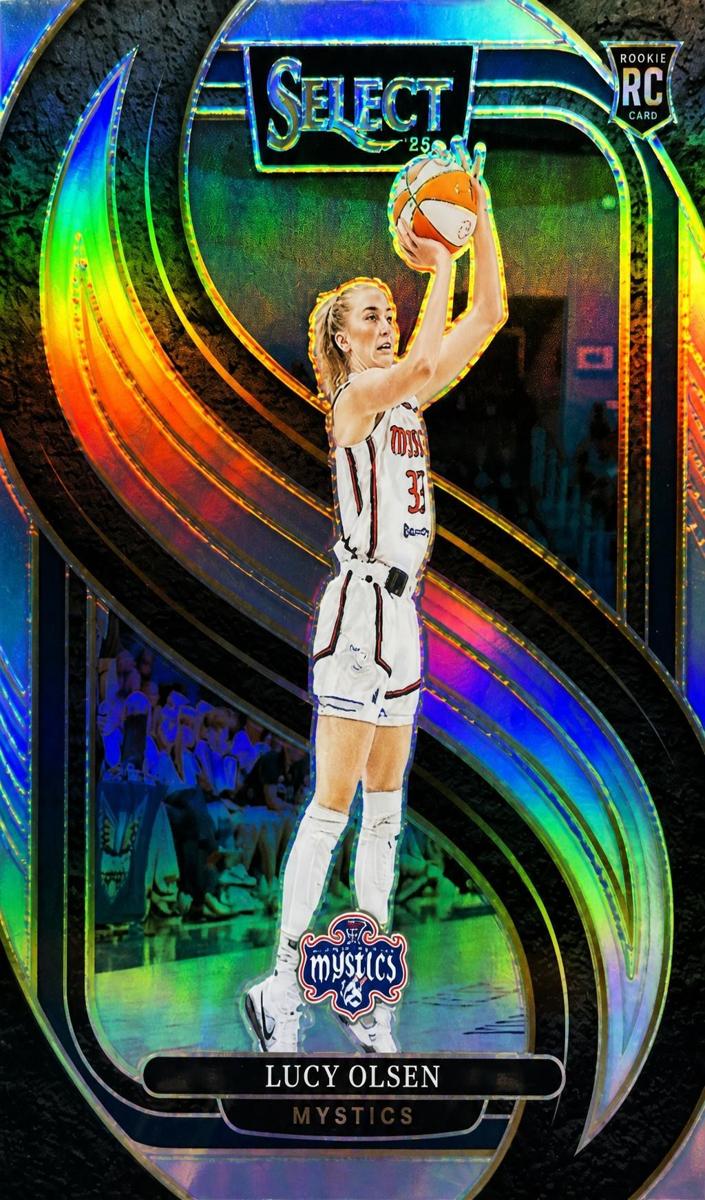 2025 Panini Select WNBA Basketball Silver Lucy Olsen #147