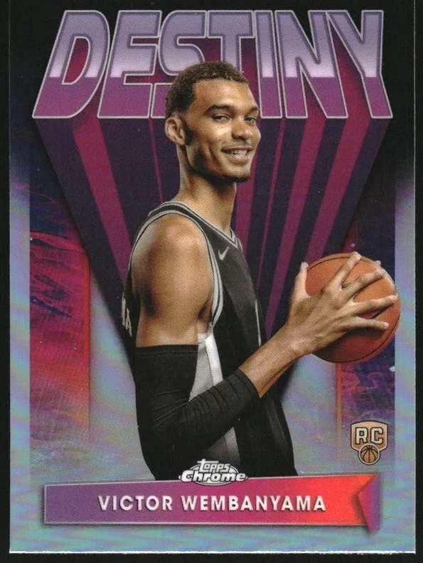2023 Topps Chrome Basketball Refractor Victor Wembanyama #D-1
