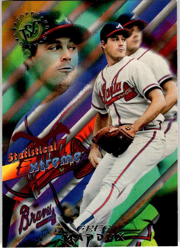 1995 Topps Stadium Club Baseball Members Only Greg Maddux #46