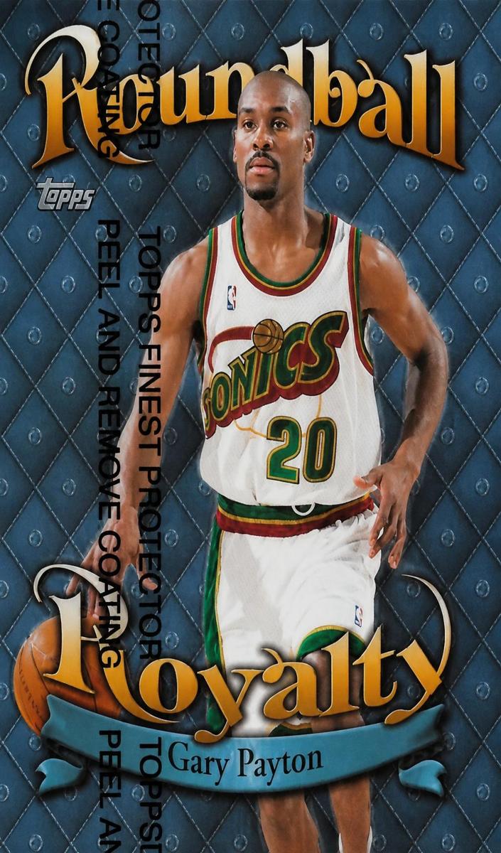 1998 Topps Basketball Gary Payton #R7 PSA 9