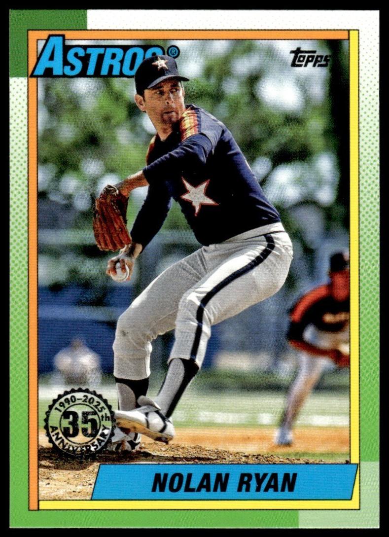 2025 Topps Baseball Nolan Ryan #T90-80 PSA 9