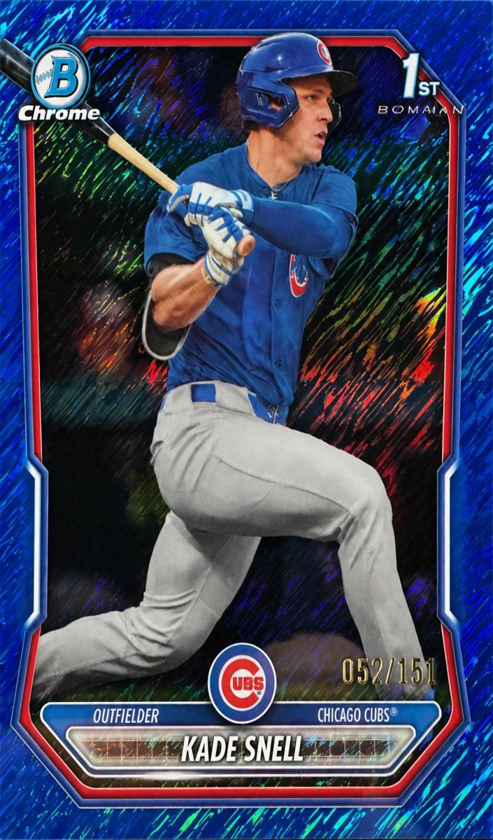 2026 Bowman Baseball Blue Shimmer Refractor Kade Snell #BCP-105