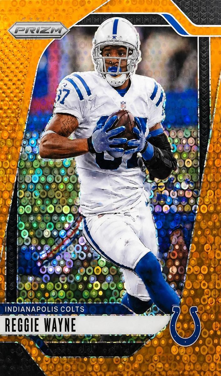 2024 Panini Prizm Football Disco Reggie Wayne #128 PSA 10