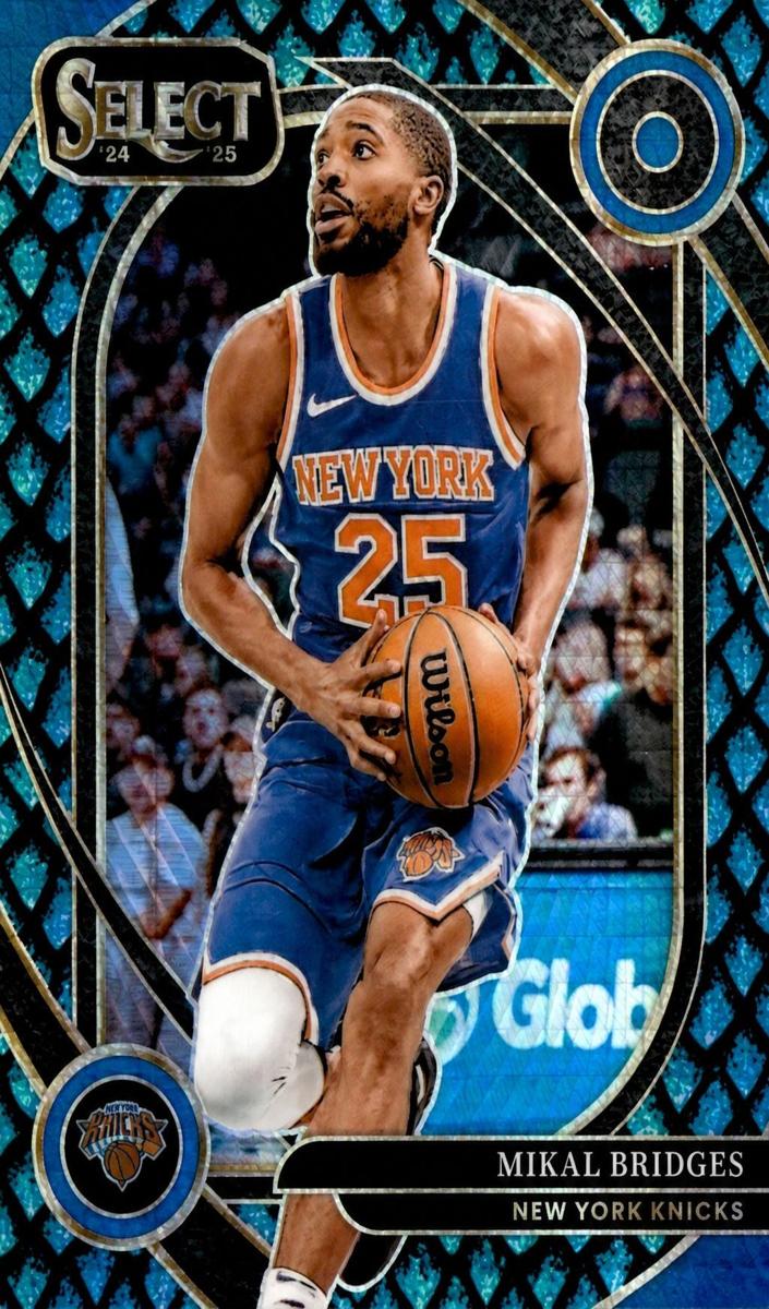 2024 Panini Select Basketball Dragon Scale Mikal Bridges #204