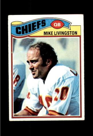 1977 Topps Football Mike Livingston #58 PSA 10