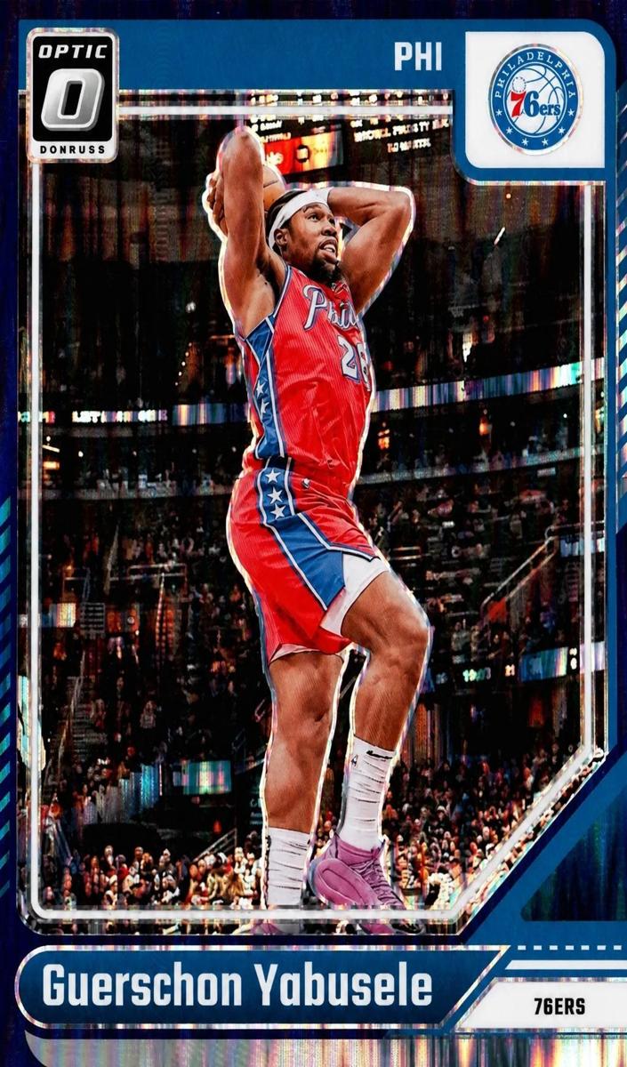 2024 Donruss Optic Basketball Purple Shock Guerschon Yabusele #168