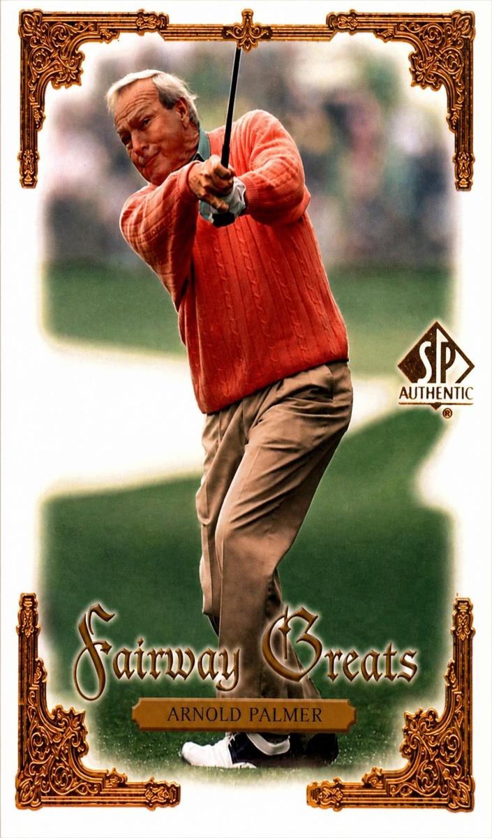 2001 SP Authentic Golf Arnold Palmer #90 PSA 10