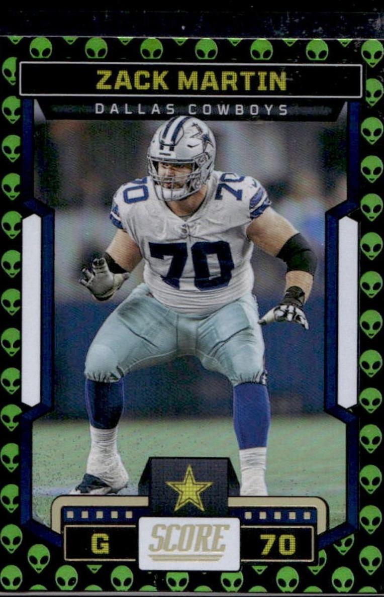 2023 Panini Score Football Extraterrestrial Zack Martin #232