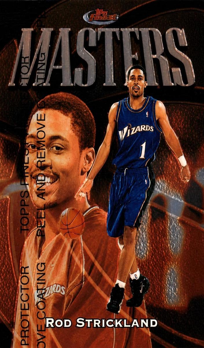 1997 Topps Finest Basketball Rod Strickland #264 PSA 9