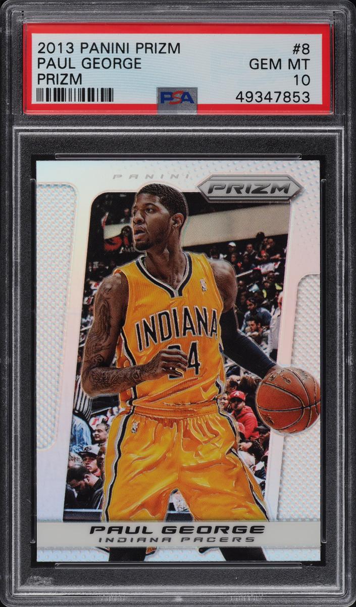 2013 Panini Prizm Basketball Silver Paul George #8