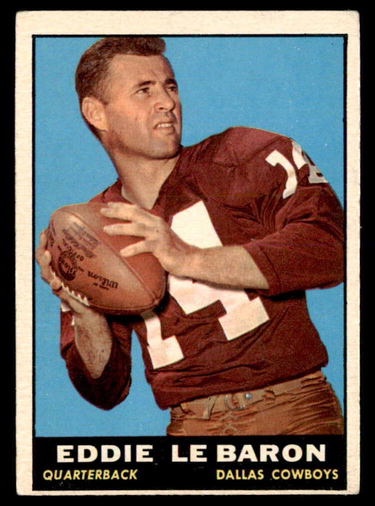 1961 Topps Football Eddie Lebaron #20