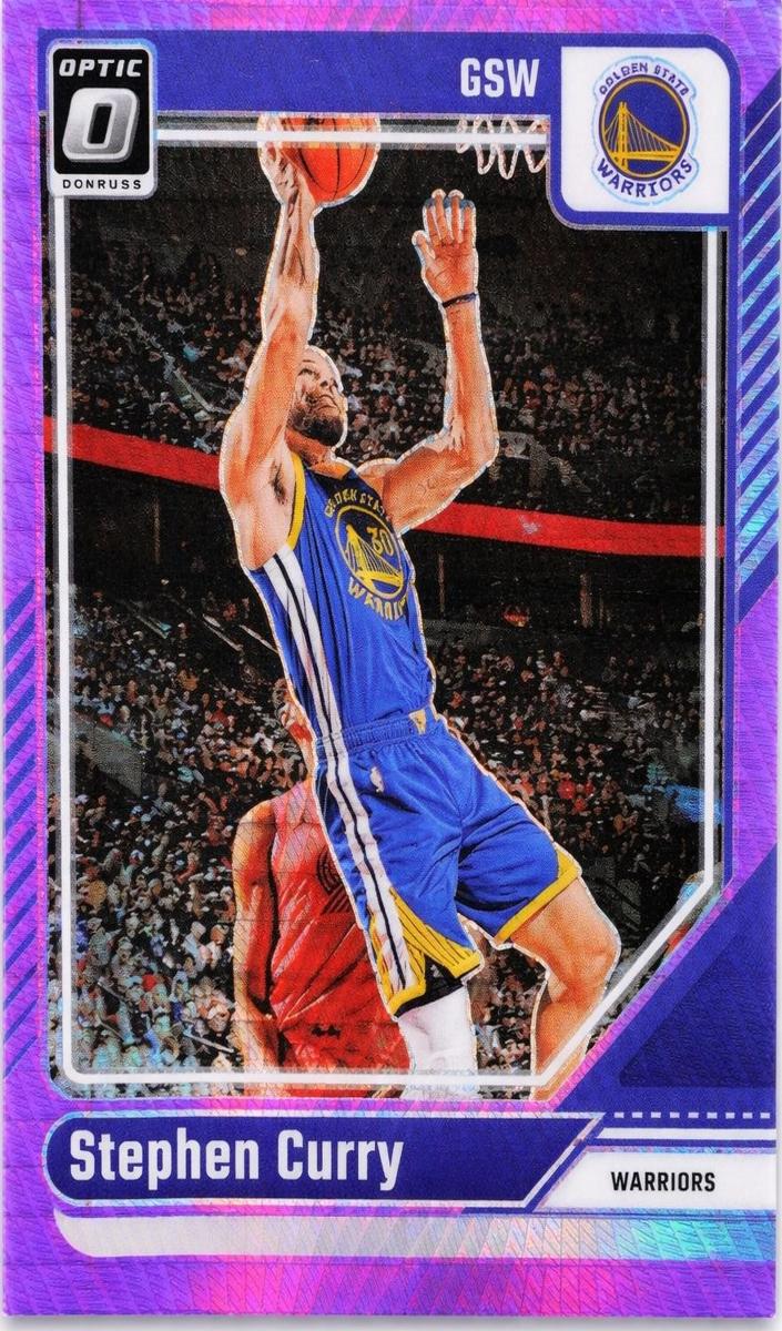 2024 Donruss Optic Basketball Hyper Pink Stephen Curry #155 PSA 9