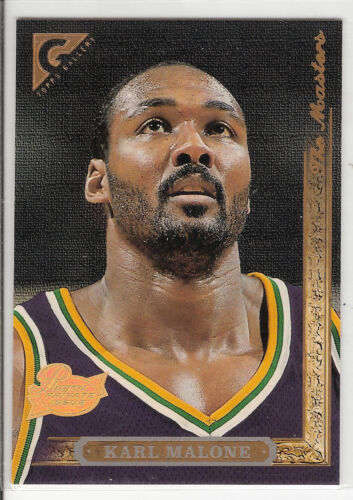 1995 Topps Gallery Basketball Player's Private Issue Karl Malone #14