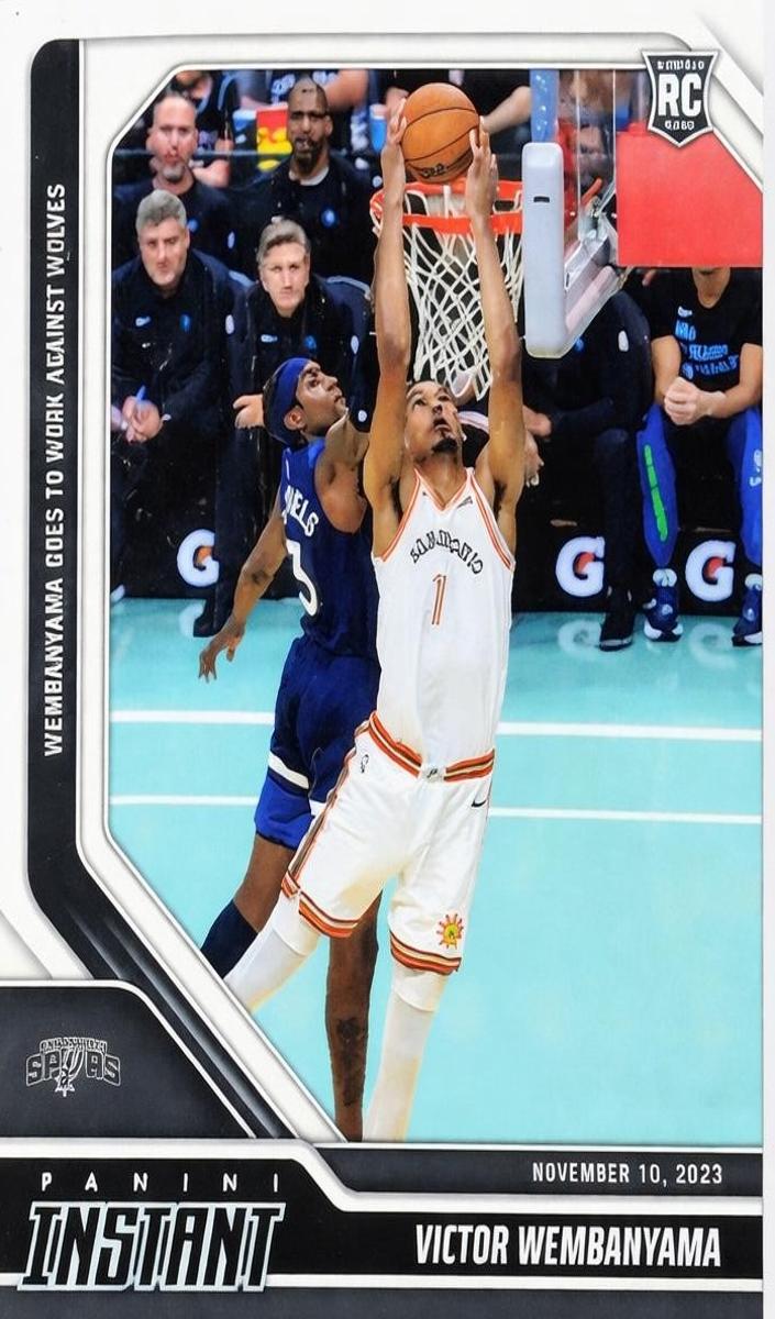2023 Panini Instant Basketball Victor Wembanyama #60