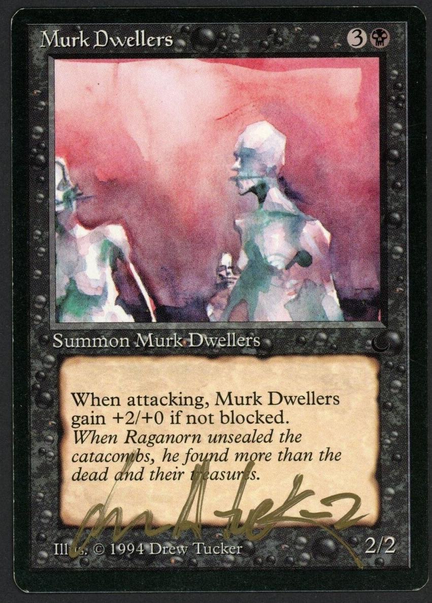 1994 Magic The Gathering The Dark Murk Dwellers #NNO CGC 9