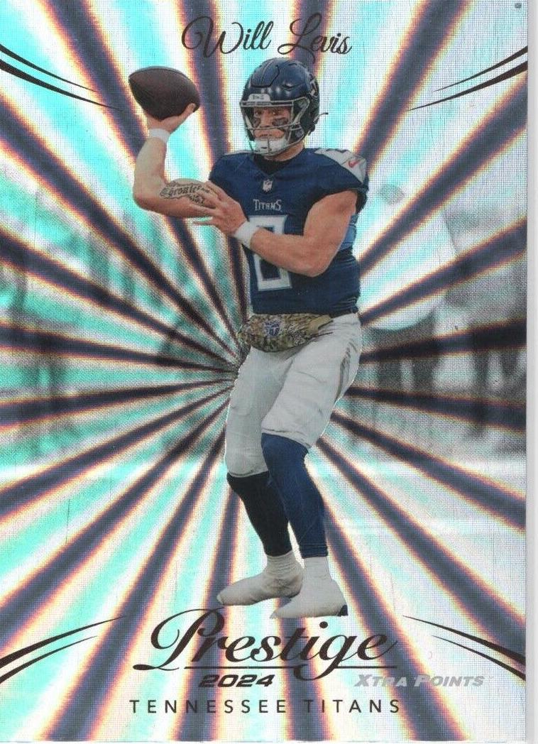 2024 Panini Prestige Football Sunburst Xtra Points Will Levis #285