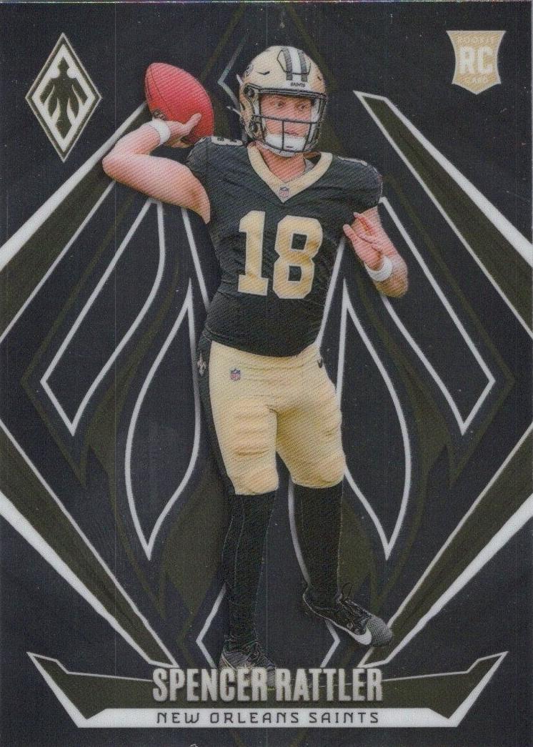2024 Panini Phoenix Football Spencer Rattler #239 PSA 9