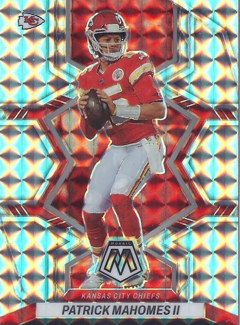 2022 Panini Mosaic Football Silver Patrick Mahomes II #94 PSA 10