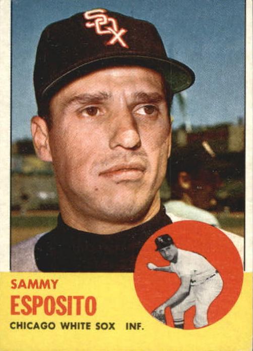 1963 Topps Baseball Sammy Esposito #181 PSA 7