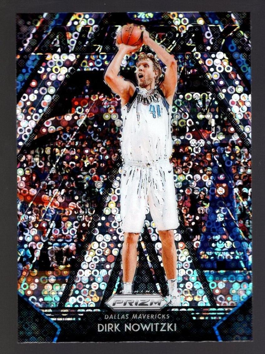 2018 Panini Prizm Basketball Fast Break Dirk Nowitzki #6