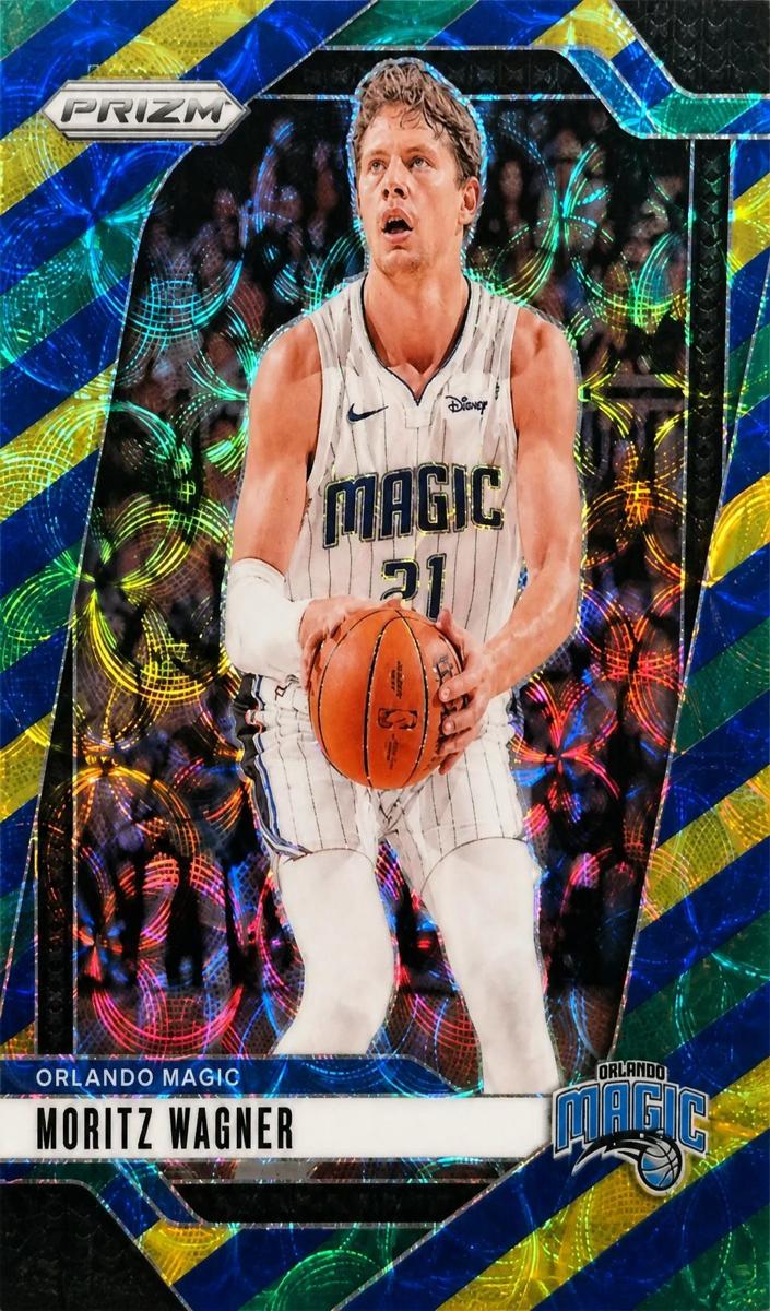 2024 Panini Prizm Basketball Choice Blue Yellow and Green Moritz Wagner #116