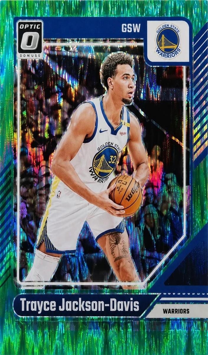 2024 Donruss Optic Basketball Green Shock Trayce Jackson-Davis #210