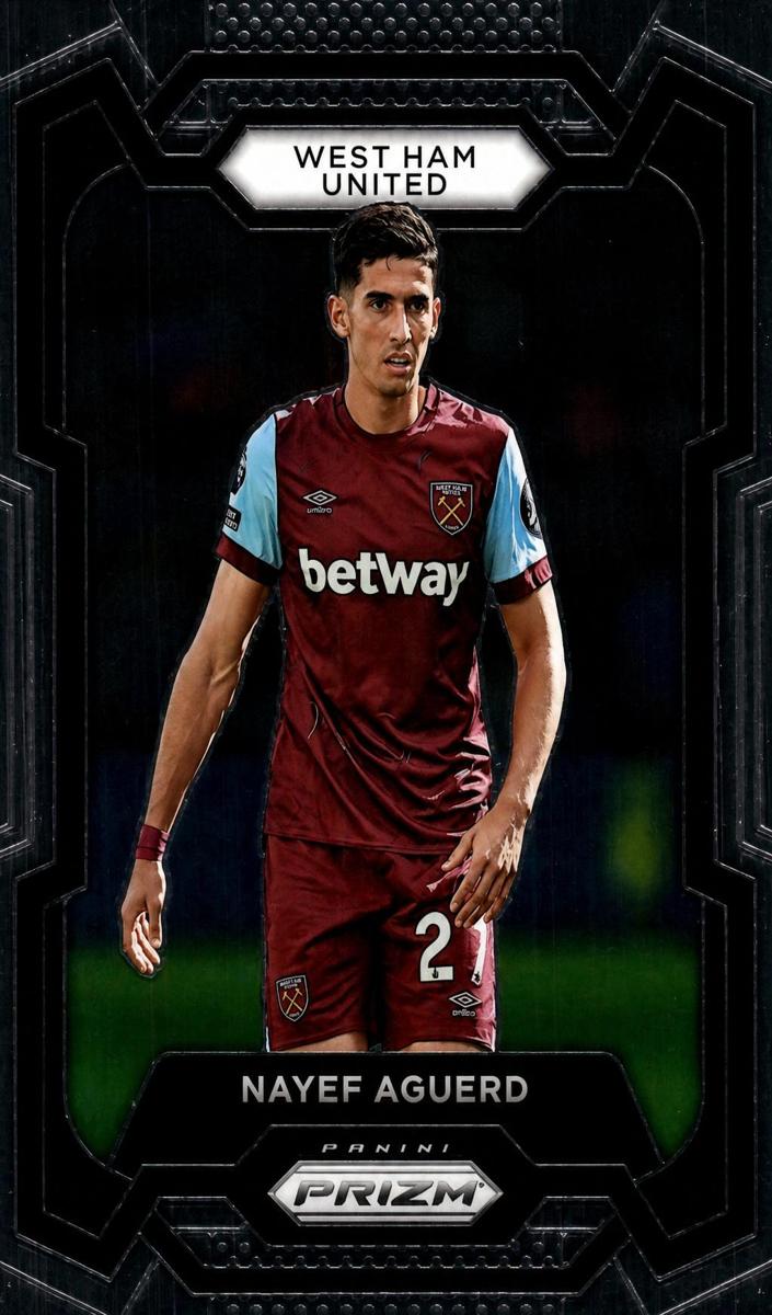 2023 Panini Prizm Premier League Soccer Nayef Aguerd #218