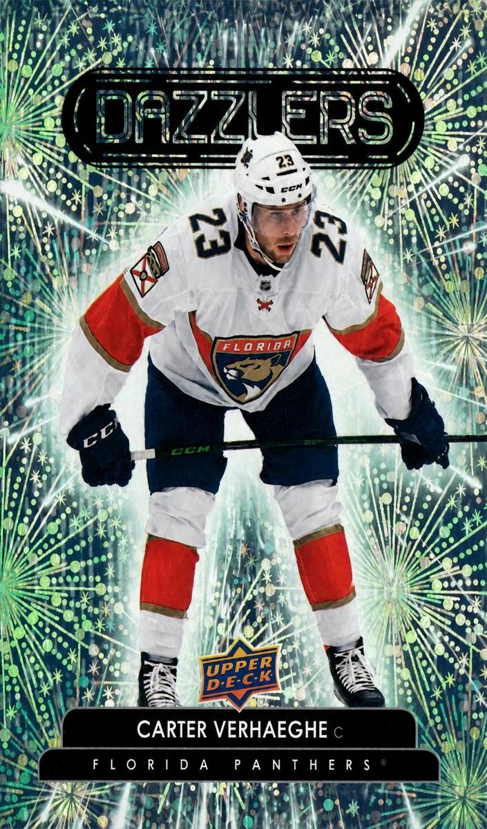 2022 Upper Deck Hockey Green Carter Verhaeghe #DZ-31
