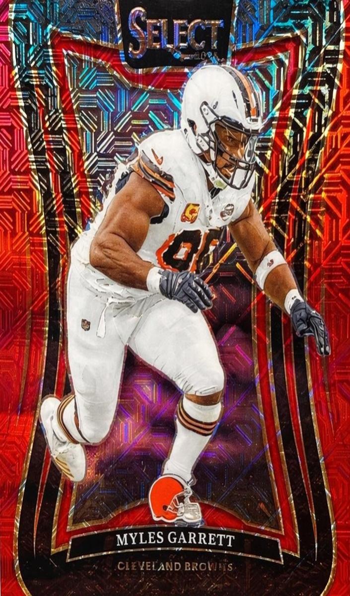 2024 Panini Select Football Red Myles Garrett #366