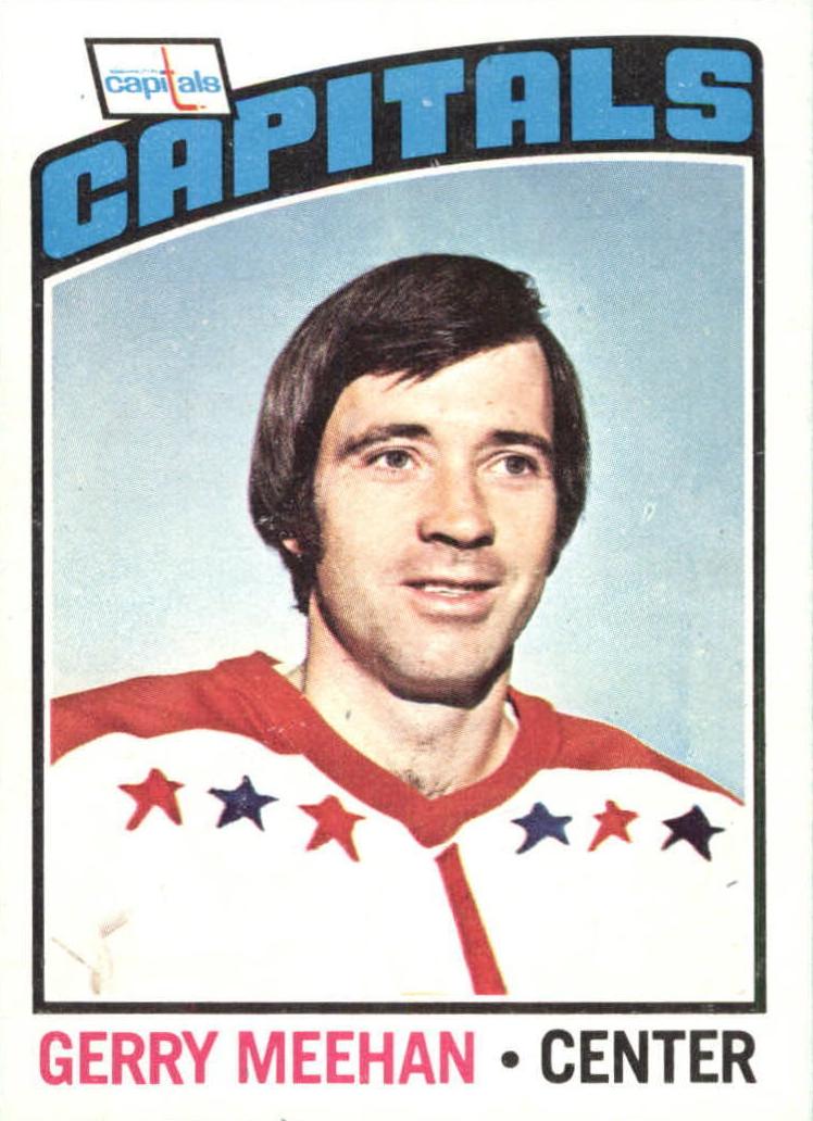 1976 O-Pee-Chee Hockey Gerry Meehan #35