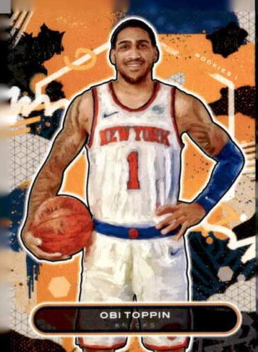 2020 Panini Court Kings Basketball Obi Toppin #88 PSA 10