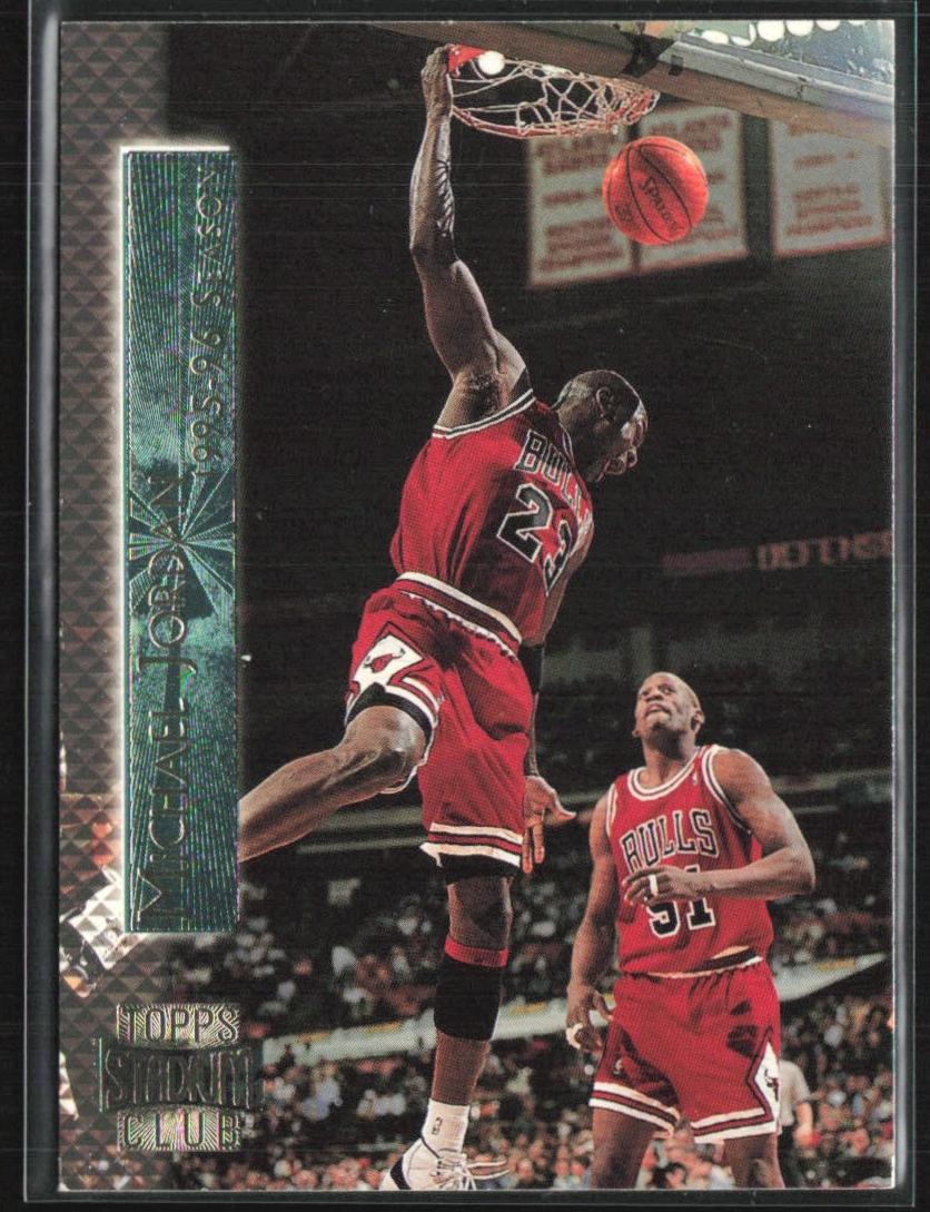 1996 Topps Stadium Club Basketball Michael Jordan #SM2 PSA 6
