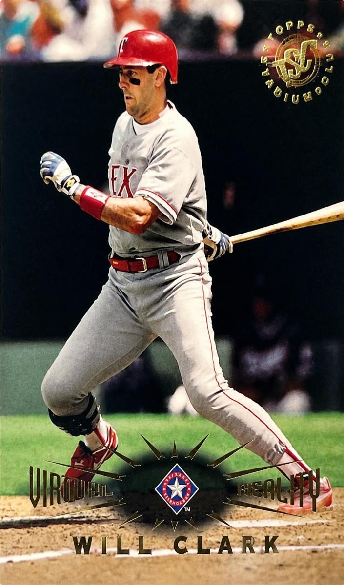 1995 Topps Stadium Club Baseball Will Clark #67 PSA 10
