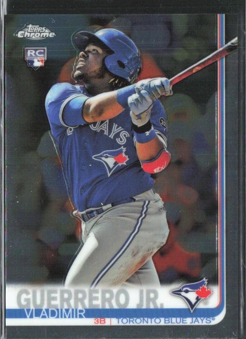 2019 Topps Chrome Baseball Vladimir Guerrero Jr. #201 RAW Ungraded