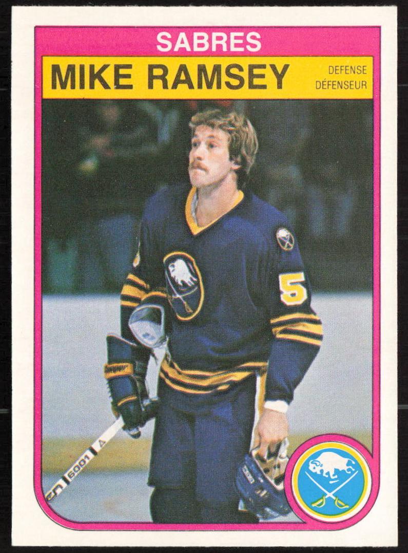 1982 O-Pee-Chee Hockey Mike Ramsey #32 PSA 9