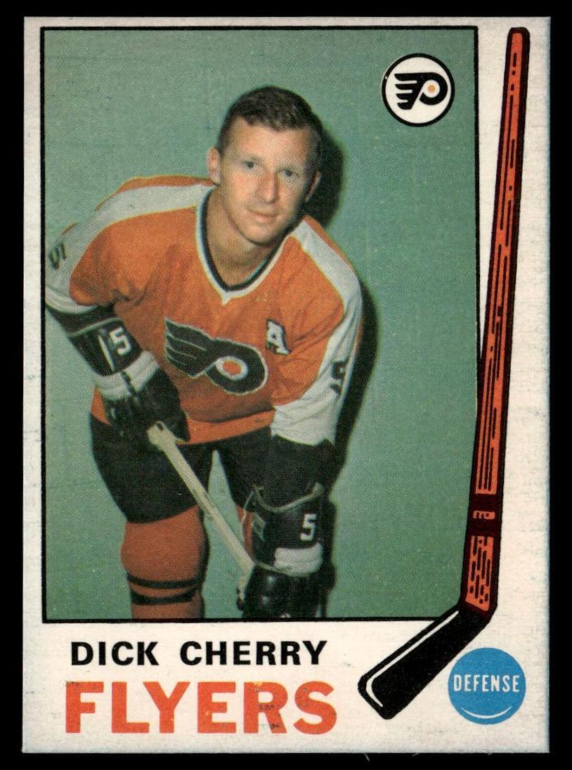 1969 O-Pee-Chee Hockey Dick Cherry #173 PSA 7.5